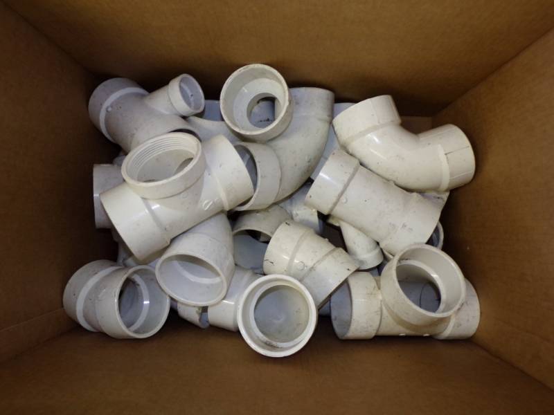 lot 124 image: Large Lot of PVC Fittings