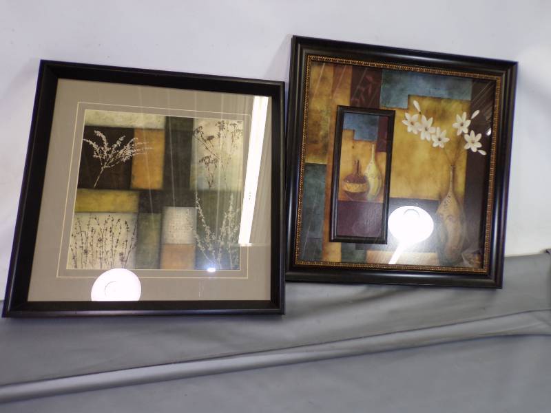 lot 152 image: Pair of Frame Art Prints