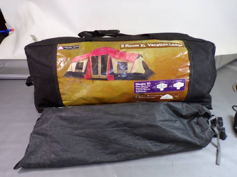 lot 168 image: 3 Room Vacation Dodge  Ozark Trail Tent