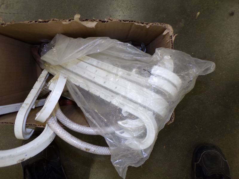 lot 216 image: Box of Plumbing Supplies