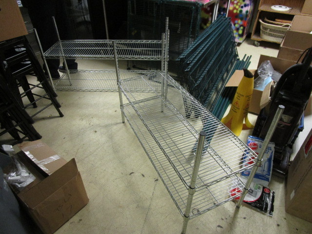 METRO STYLE SHELVING UNITS