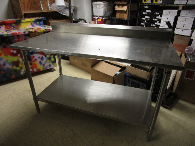 JOHN BOOS STAINLESS STEEL TABLE