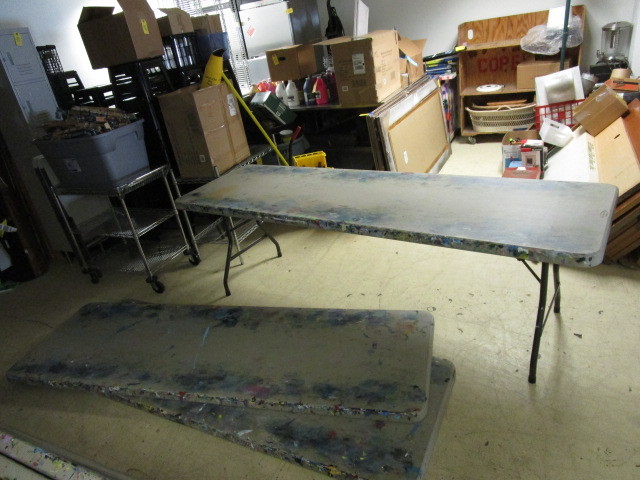 SUDDEN SOLUTION PLASTIC FOLDING TABLES