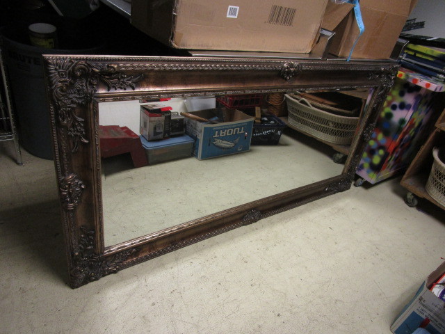 LARGE DECORATIVE WALL MIRROR