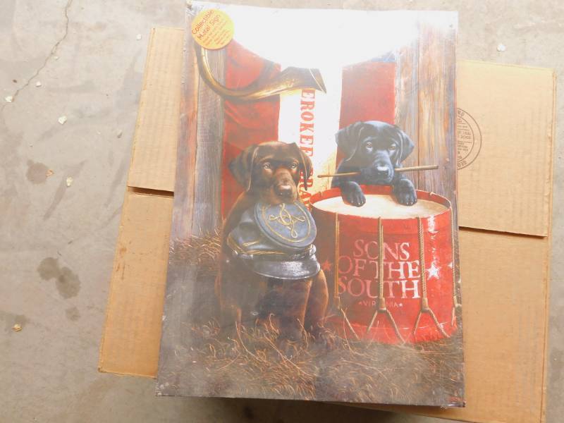 lot 26 image: Collectible Metal Sign