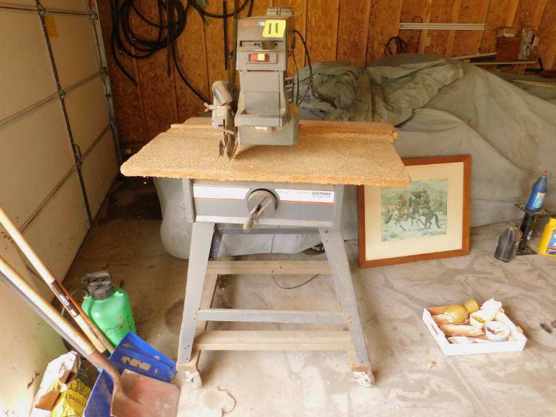 lot 27 image: Craftsman 10 Radial Saw