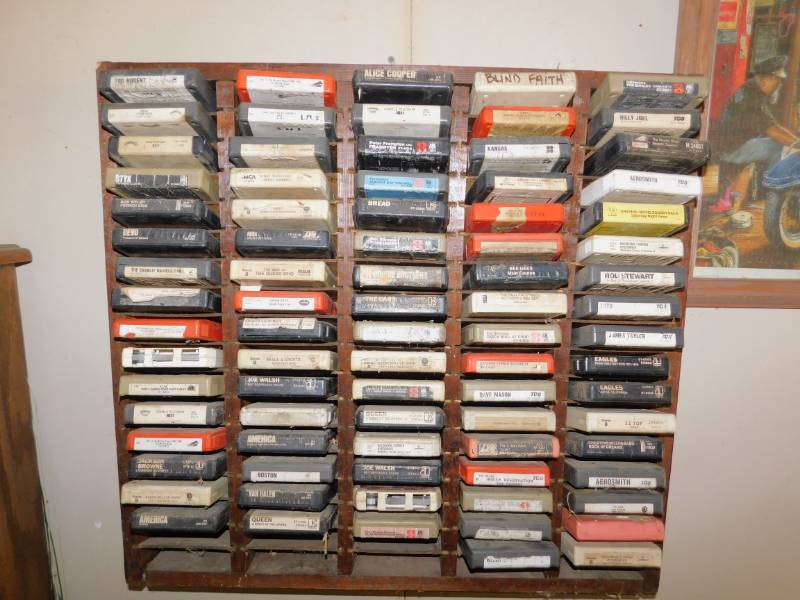 lot 47 image: Large Lot Of 8 Track Tapes
