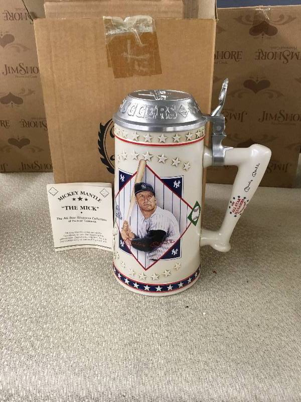 lot 189 image: Mickey Mantle Stein