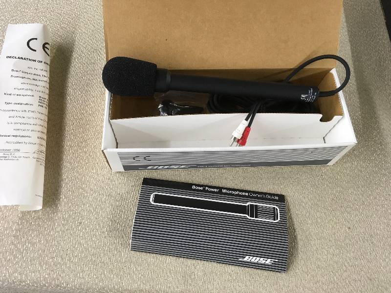 lot 218 image: Bose Model PM-1 Microphone