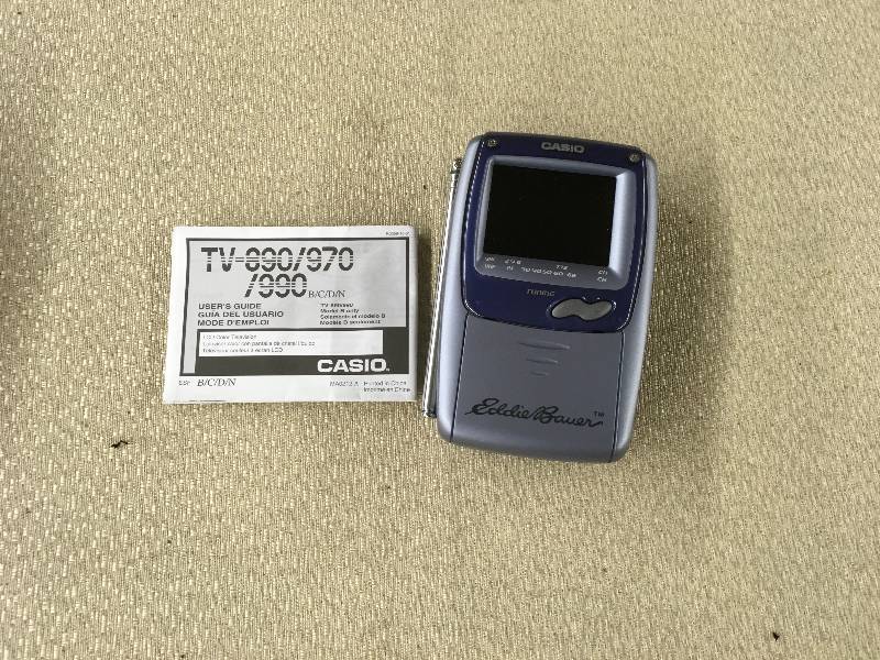 lot 235 image: Casio Eddie Bauer TV- 970