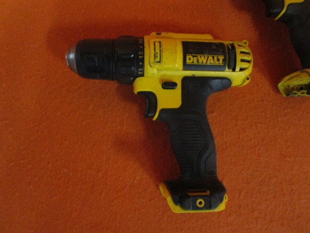 lot 14 image: DeWalt 12v Drill & Impact Driver