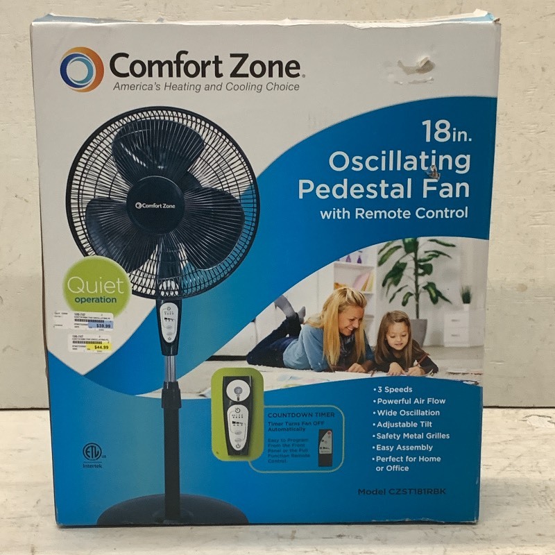 lot 15 image: Comfort Zone 18 Fan