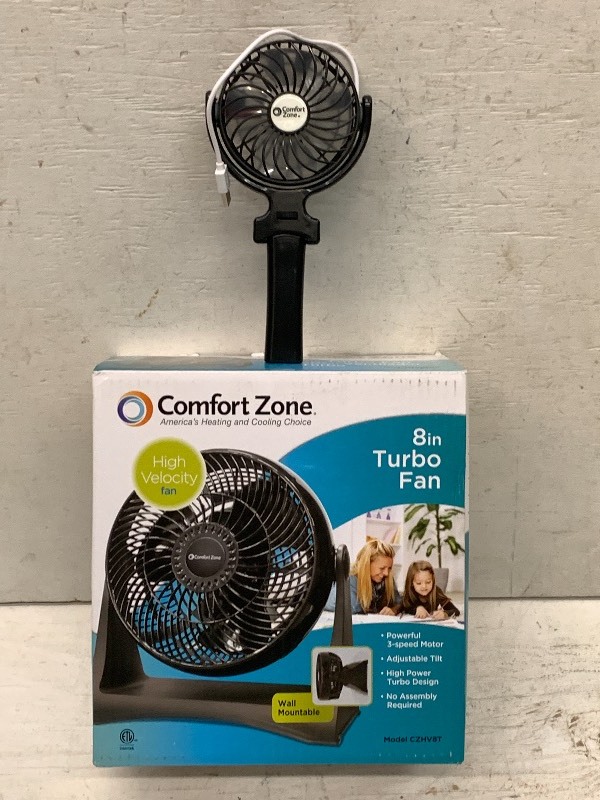 lot 22 image: 8 Turbo Fan & 4 Personal Fan