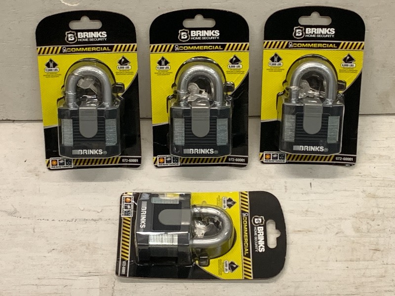 lot 73 image: Box Of New Brinks Padlocks