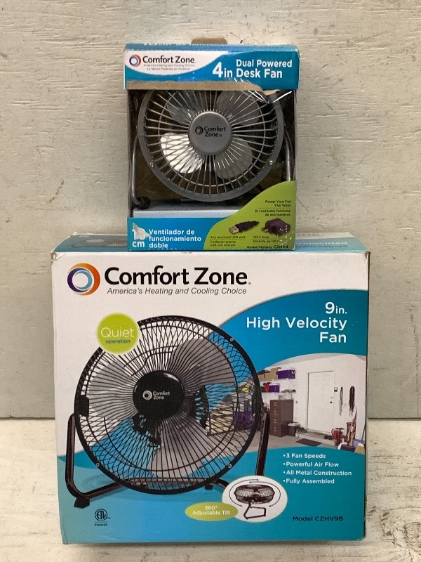 high power desk fan