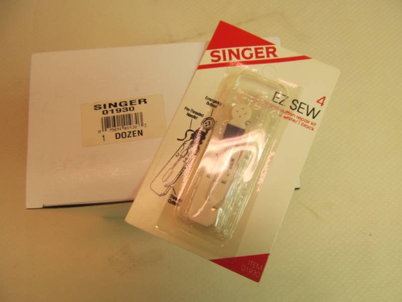singer ez sewing kit, button repair kit