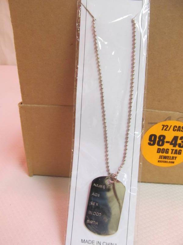 Dog Tag Jewelry