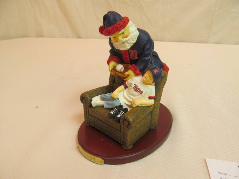 Minnesota Twins Baseball Santas Gift Licensed Collectible