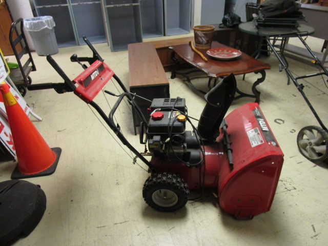 lot 103 image: MTD 24 SNOWBLOWER