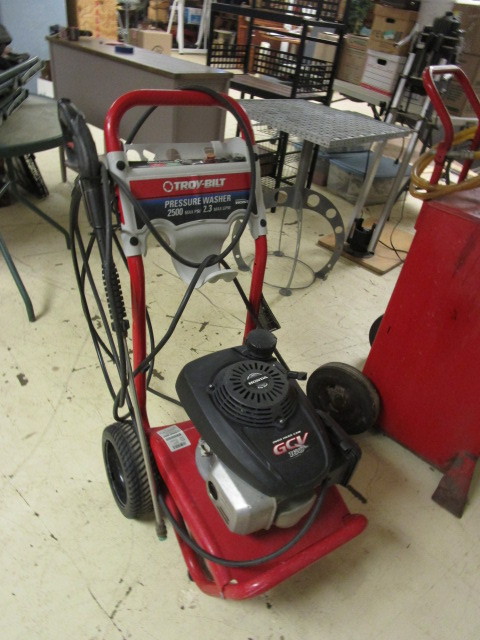 lot 105 image: TROY-BILT PRESSURE WASHER