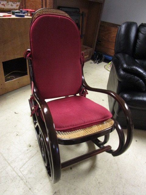 lot 120 image: ROCKING CHAIR