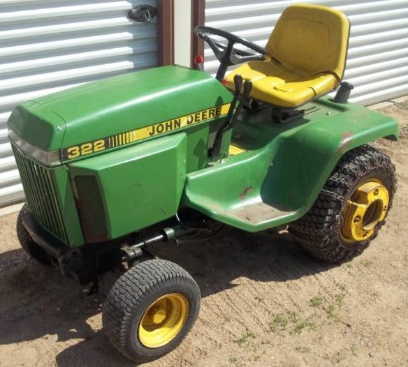lot 4 image: John Deere Mower and Attachments