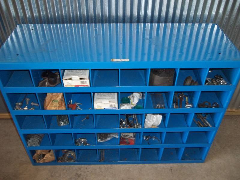 lot 16 image: Hardware Storage with Misc Hardware