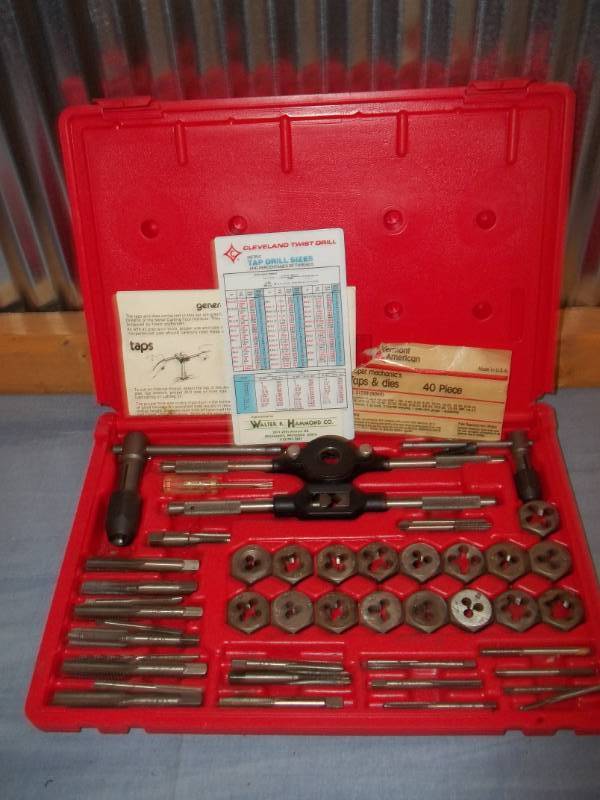 lot 40 image: Tap and Die Set