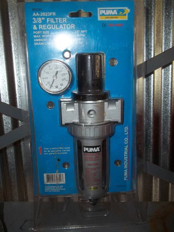 lot 114 image: Filter and Regulator