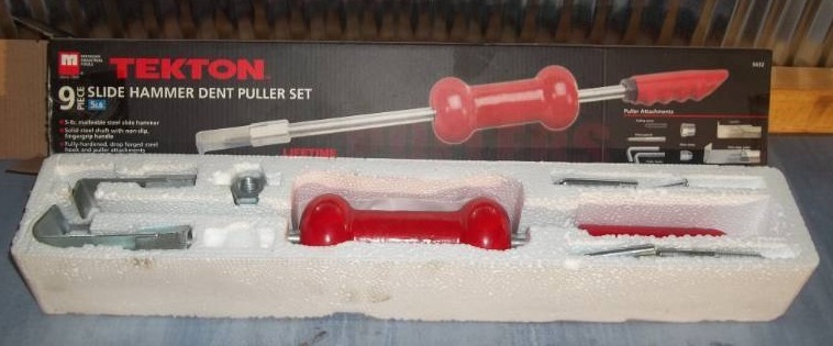 lot 157 image: Slide Hammer Dent Puller Set