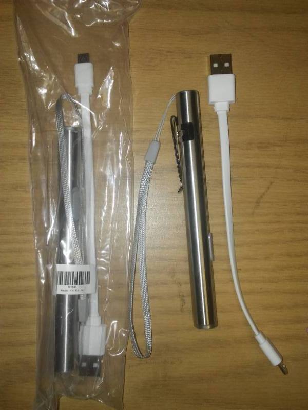 lot 252 image: NEW 2 rechargeable ethernet flashlights