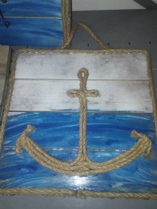 lot 261 image: Home wall decor - nautical, Lake, hunting
