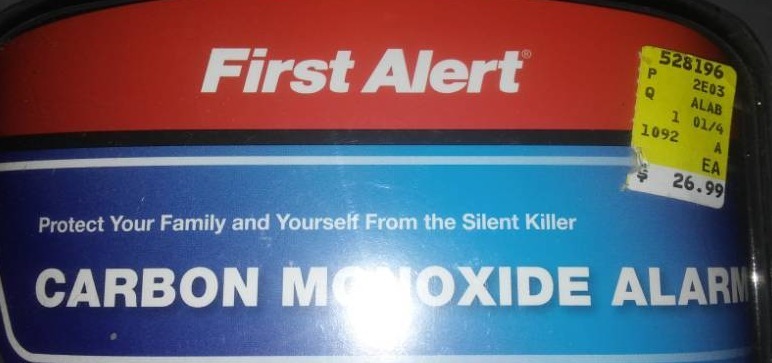 lot 294 image: Carbon monoxide alarm - new,