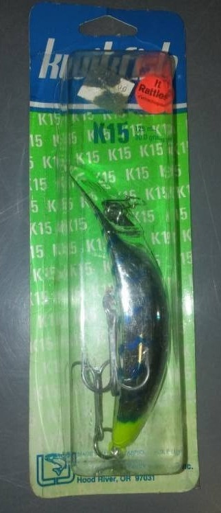 lot 322 image: 5 inch fishing lure - quickfish, 30 lazy Ike.
