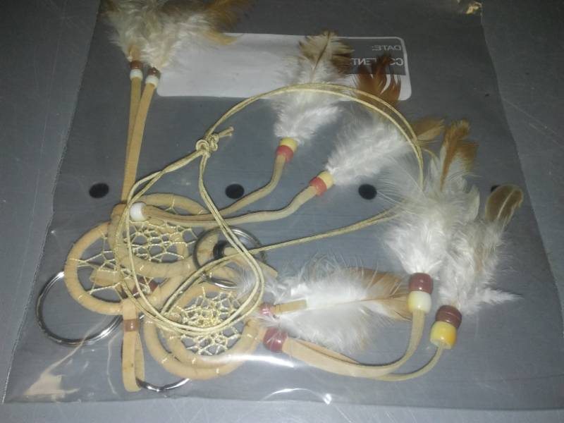 lot 352 image: 3 Native American Dream Catchers