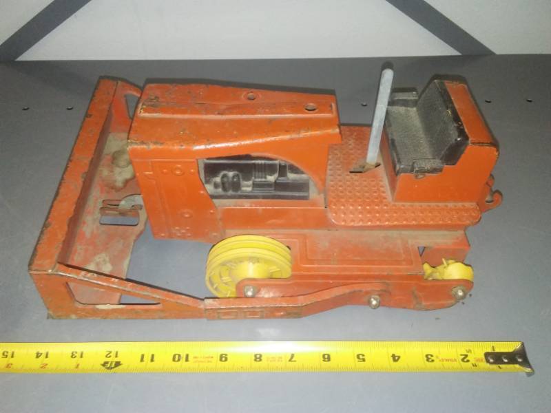 lot 380 image: Vintage Ny-Lint Toy Dozer,