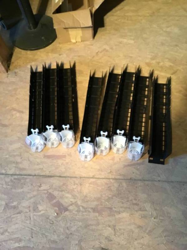 lot 112 image: 8 insert beverage holders.