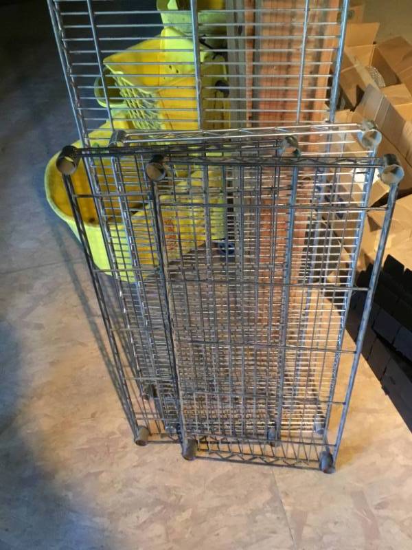 lot 115 image: 4 metro rack 16x36.