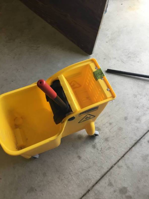 lot 152 image: New Mop Bucket