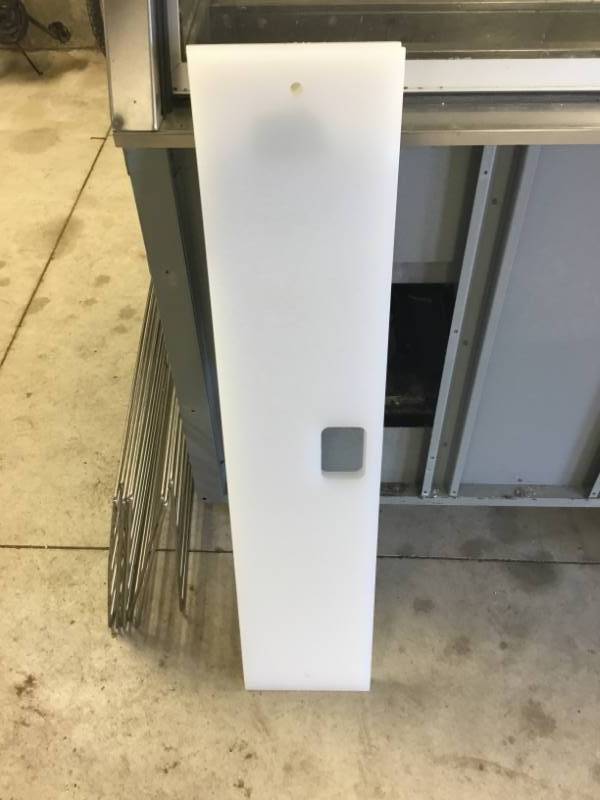 lot 154 image: Cutting boards for prep stations 8.34  wide X 41  long.   thick.