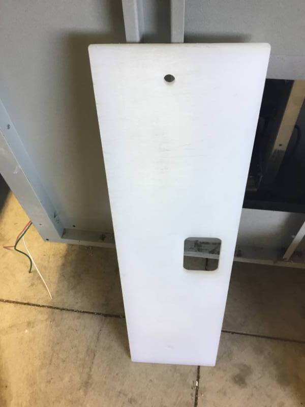 lot 157 image: Cutting boards for prep stations 8.34  X 29.34 .   thick.