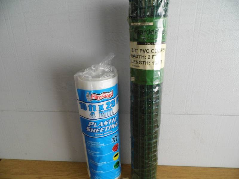 lot 93 image: Fence - Plastic Sheeting