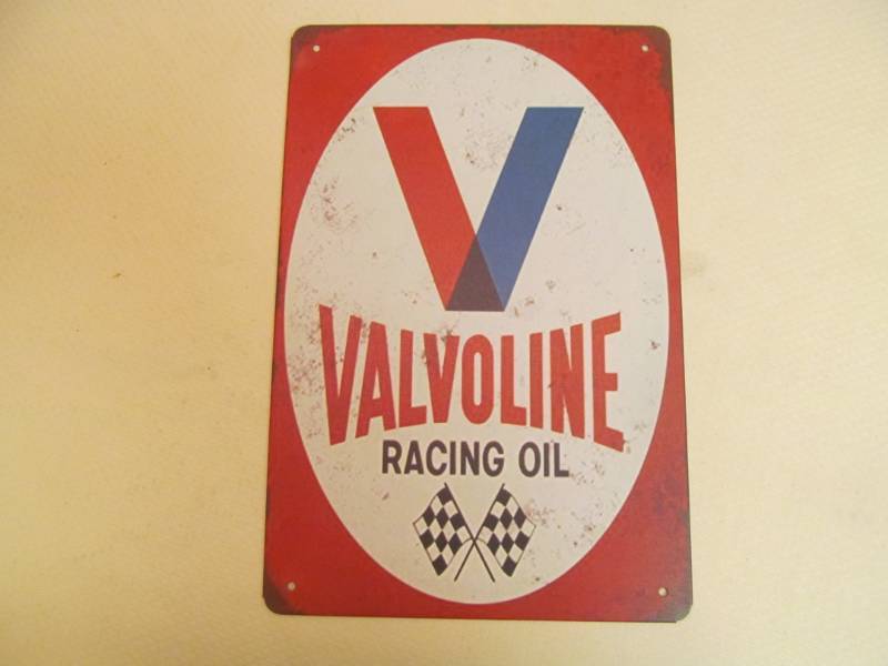 lot 7 image: Metal Valvoline Sign