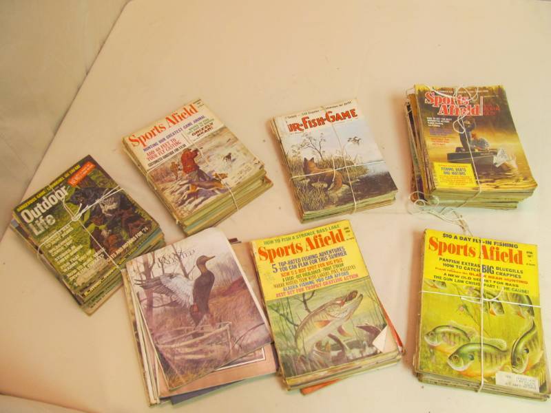 lot 47 image: Collection of Vintage Sporting Magazines