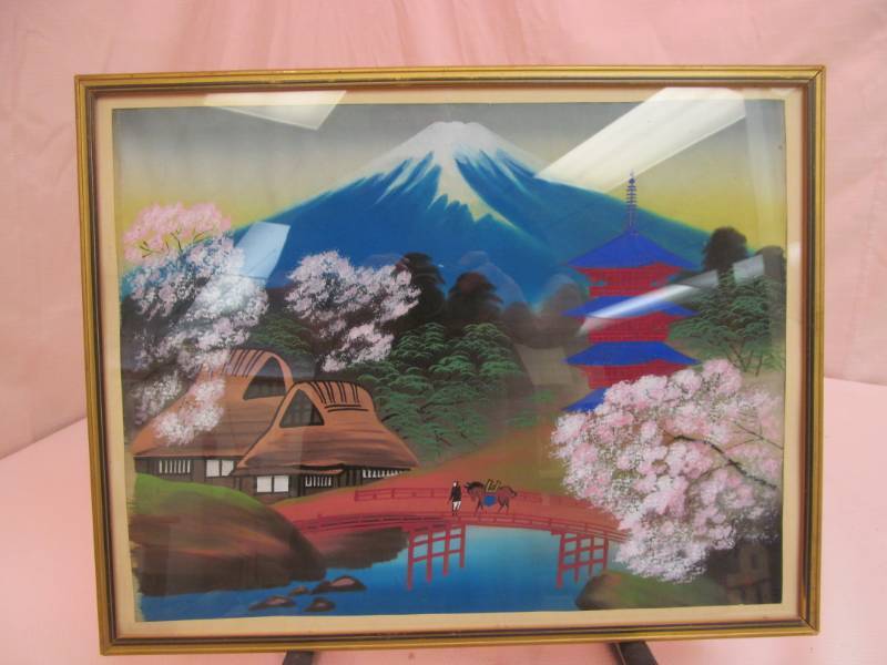 lot 51 image: Oriental Water Color Painting