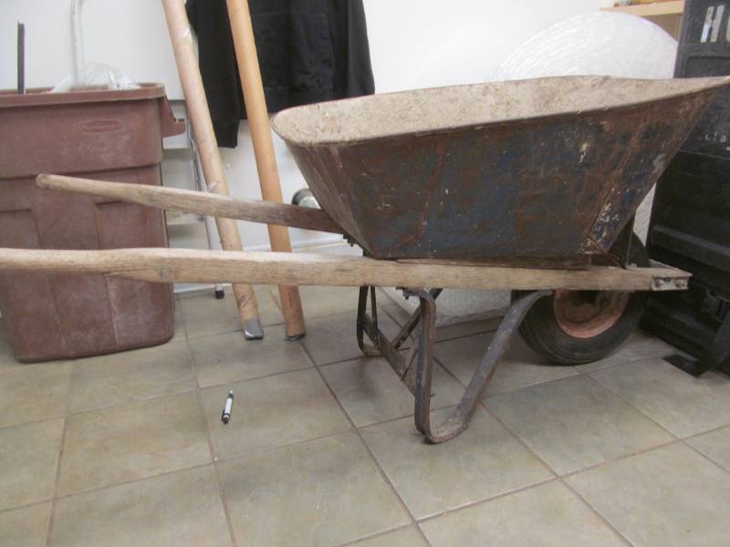 lot 55 image: Wheel Barrel