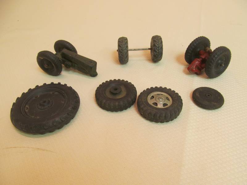 lot 113 image: vintage rubber tires