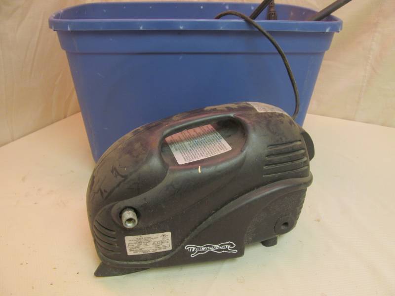 lot 147 image: Black Cat Pressure Washer