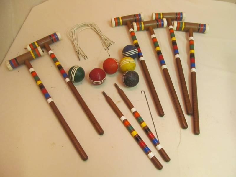 lot 159 image: Crocket Game Set
