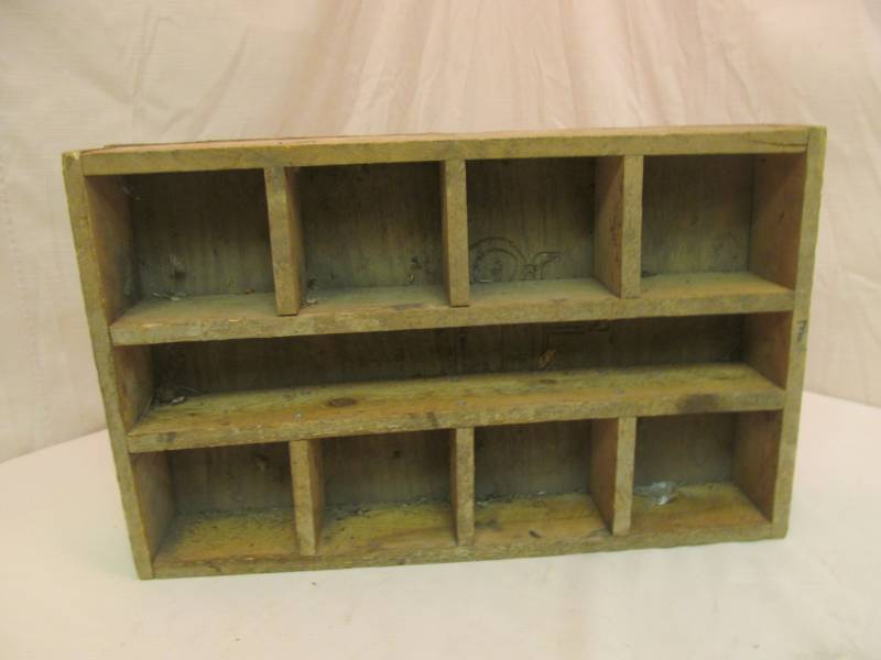 lot 168 image: Wooden Handmade Organizer